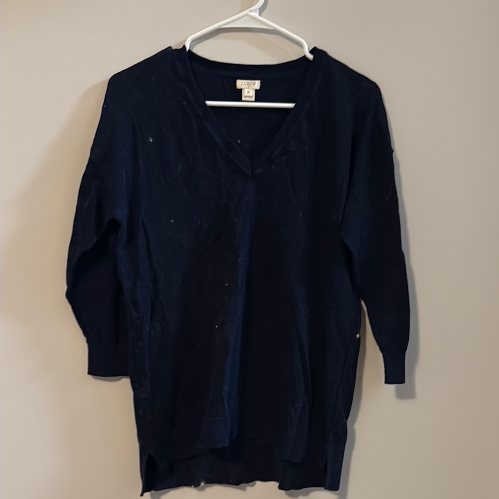 J. Crew Women's Navy Sweater